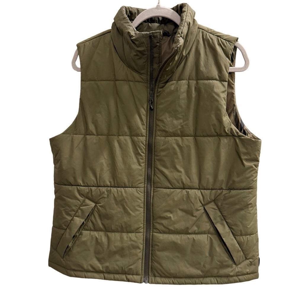REI Co-op Groundbreaker Insulated Vest Green Size Large